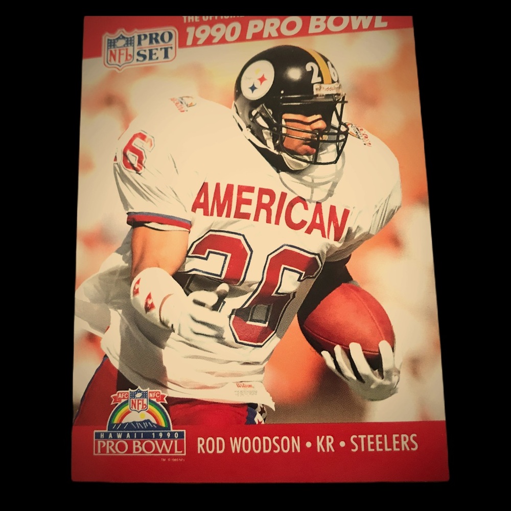 🚨VINTAGE🚨Rod Woodson 1990 Football card.